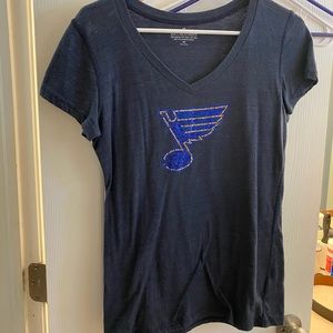 St. Louis Blues V-neck Top